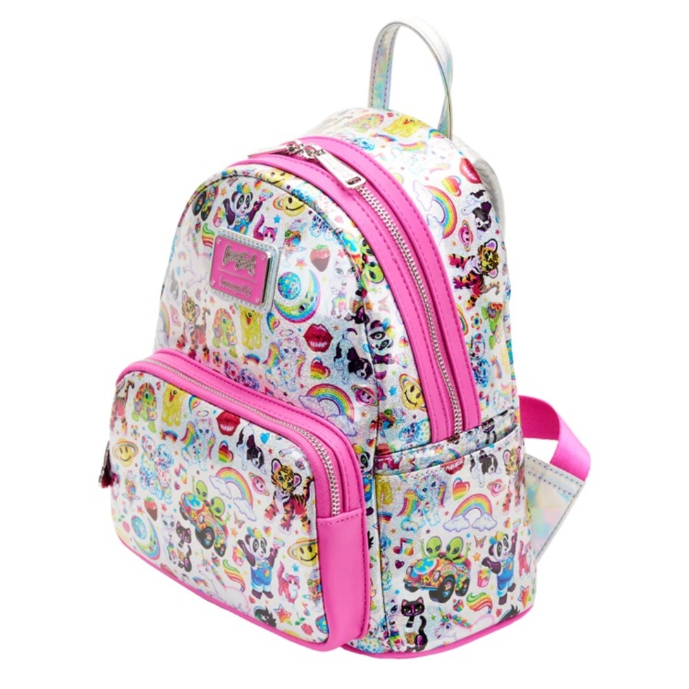 NWT Lisa Frank Loungefly Mini Backpack - Picture 4 of 9